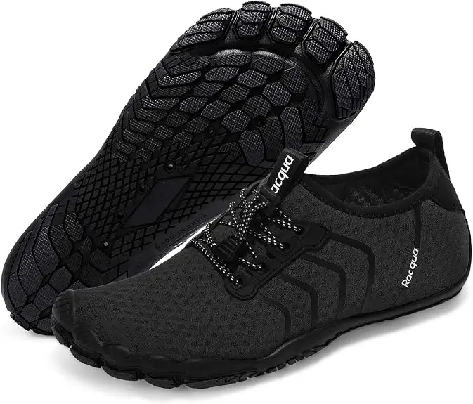 Racqua Water Shoes Quick Dry Barefoot Beach Sport Swim Shoes for Men Women