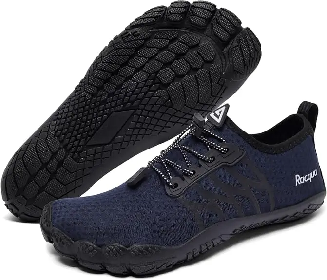 Racqua Water Shoes Quick-Dry Swim Shoes Breathable Lightweight Beach Shoes Pool Barefoot Aqua for Women Men